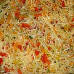 Быстропоедаемый овощной салат.