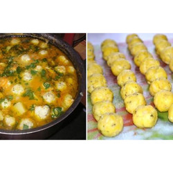 суп с сырными шариками