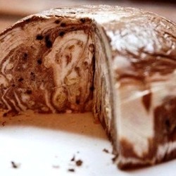 Десерт творожный «Мраморный» c печеньем | Рецепты Вкусных Блюд