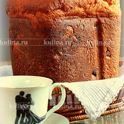 Булка с изюмом в хлебопечке