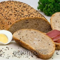 Цельнозерновой хлеб со льном и кунжутом