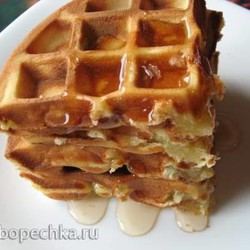 Вафли как "Барни"