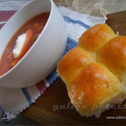 Пампушки с чесноком.