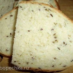 ХЛЕБ ПШЕНИЧНЫЙ НА РАССОЛЕ, С СЕМЕНАМИ ЛЬНА