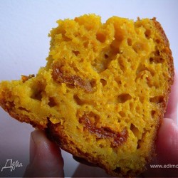 Тыквенный кекс с абрикосом.