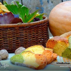 Трехцветный хлеб