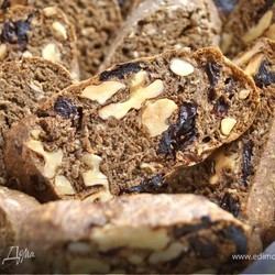 Постные ржаные бискотти