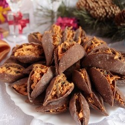 Фаршированные льняные «устрицы»