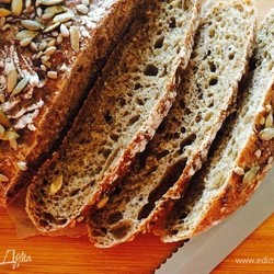 Ржаной хлеб (без замеса)