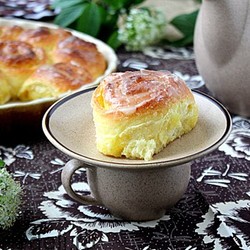 Апельсиновые булочки со сливочной заливкой / Меню недели