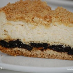 ТВОРОЖНЫЙ ПИРОГ С ЧЕРНОСЛИВОМ