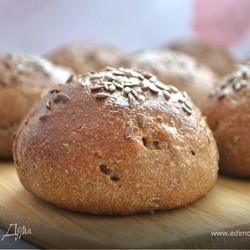 Хлебные булочки «К обеду» с льняной мукой