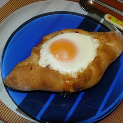 Аджарские хачапури - хачапури в хлебопечке