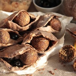 Фастфудные конвертики с овощными шариками