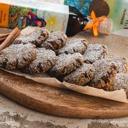 Имбирное печенье из льняной муки