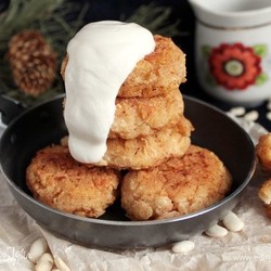 Биточки из фасоли и сыра