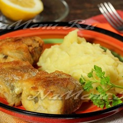 Хек жареный на сковороде, рецепт с фото