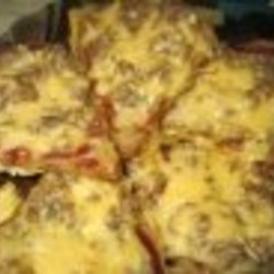 Бутерброды с фаршем в духовке - пошаговый рецепт с фото на Повар.ру