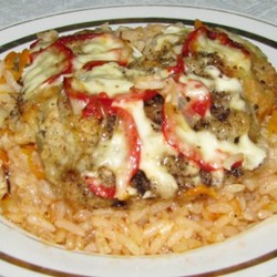 Запеченная рыба с рисом в духовке (Часть 2)