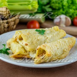 Фаршированные макароны-трубочки с фаршем в духовке: рецепт с фото