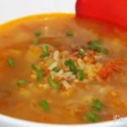 Суп харчо с тушенкой