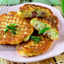 Оладьи в стиле пицца "Объедение", рецепт с фото пошагово