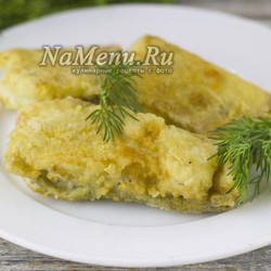 Жареная камбала