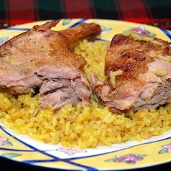 фаршированная запеченная утка.