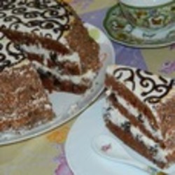 Торт "Тёмная ночь"