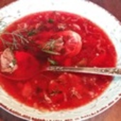 Борщ "Радость толстушки"