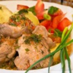 «Чахохбили» по упрощенке в мультиварке