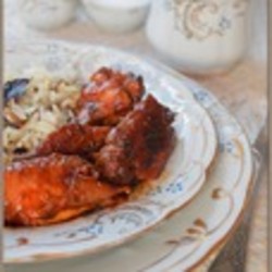 Куриные крылышки в маринаде в мультиварке