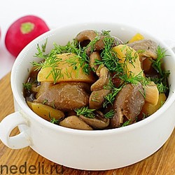 Рецепт Как приготовить вешенки в мультиварке / Меню недели