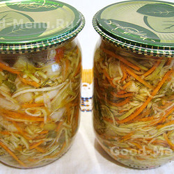 Кабачки по корейски на зиму