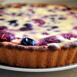 Заливной пирог с ягодами!