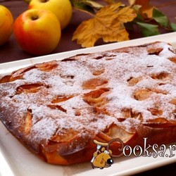 Яблочный пирог на кефире