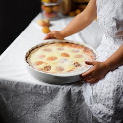 Песочный с фруктами