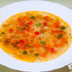 Легкий овощной суп с рисом - пошаговый рецепт с фото на Готовим дома