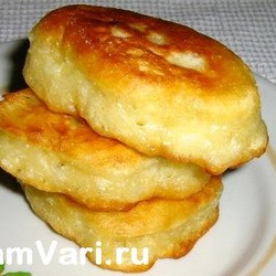 Оладьи дрожжевые без яиц