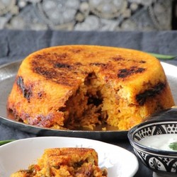 Estamboli Polo mit Basmati Reis und Safran