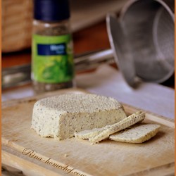 Домашний сыр с мятой - Кулинарные заметки