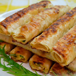 Трубочки из лаваша с сырной начинкой с пошаговым рецептом | Лаваш