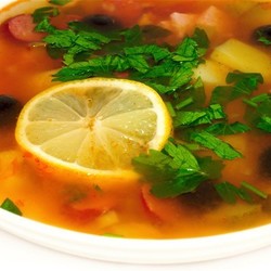 Солянка мясная. Рецепт