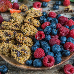 Gesunde Frühstücks Cookies aus 4 Zutaten - Mrs Flury - gesund essen & leben