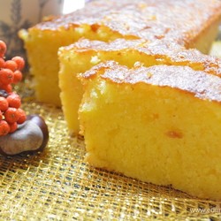 Апельсиновый кекс. Ингредиенты: яйца куриные, сахар, сливочное масло