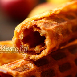 Вафельные трубочки «Заварные» в электровафельнице