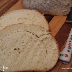 Нарезной батон. Ингредиенты: вода, мука, дрожжи сухие