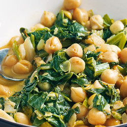 Kichererbsen-Spinat-Curry