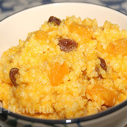 Пшенная каша с тыквой