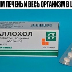 ЧИСТИМ ПЕЧЕНЬ И ВЕСЬ ОРГАНИЗМ В ЦЕЛОМ. аллохол